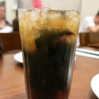 Green Tea Water Grass Jelly Drink Chinatown London