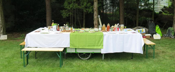 Berliner Stadtpicknick mit Stadt macht satt