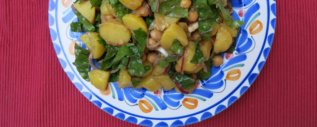Orientalischer Kartoffelsalat - Schmeckt nach mehr