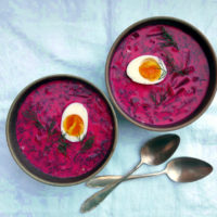 Kalte Rote-Bete-Suppe