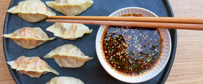 Nudelteigtaschen nach dem Großen Glander: Kimchi-Mandu