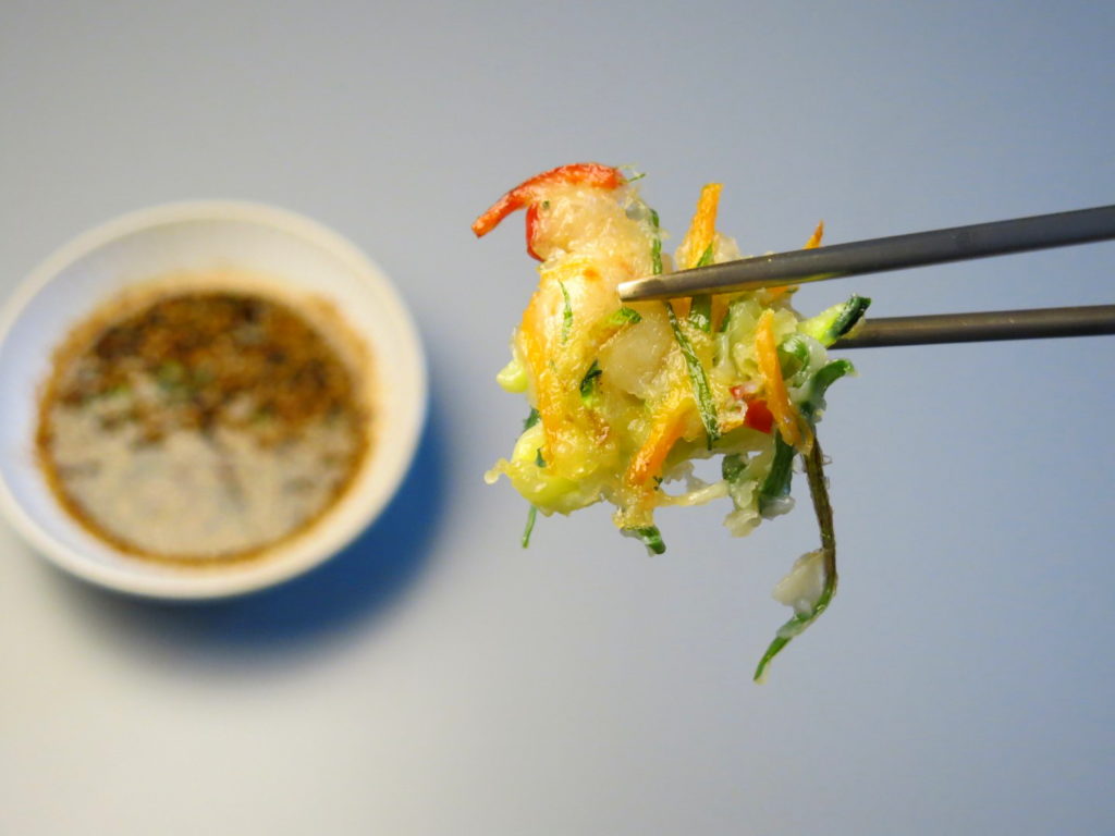 Koreanische Pfannkuchen Haemul Pajeon