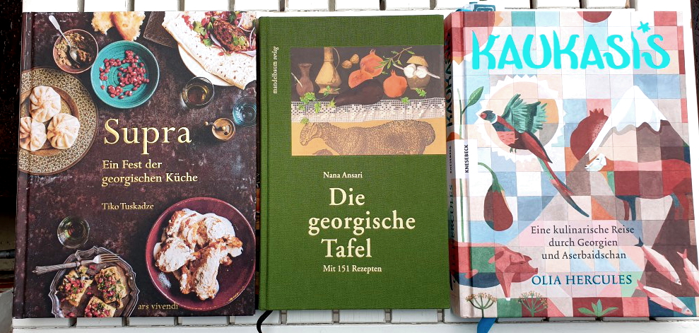 Drei georgische Kochbücher